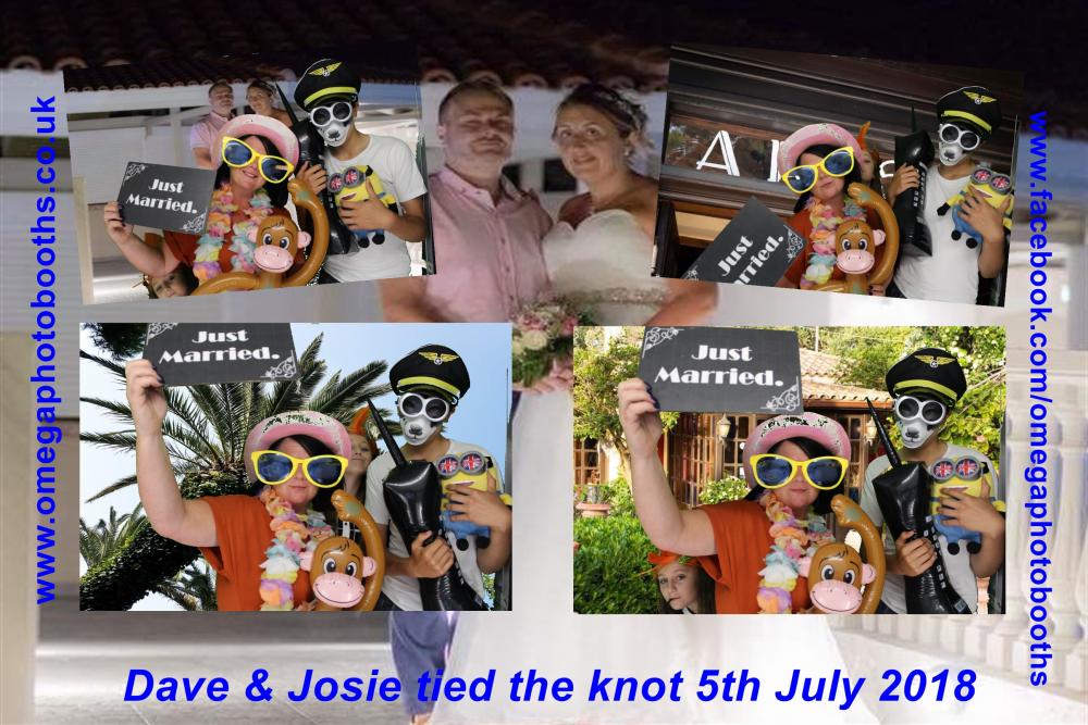 Josie & Dave's wedding  | View more photos from the event at gallery.omegaphotobooths.co.uk/u/Omega-Photobooths/Josie-Daves-wedding